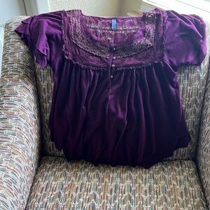 **Deep purple Free People Size M**